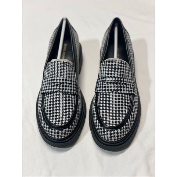 Marc Fisher Women's Houndstooth Cube Loafer 8 - Picture 5 of 10